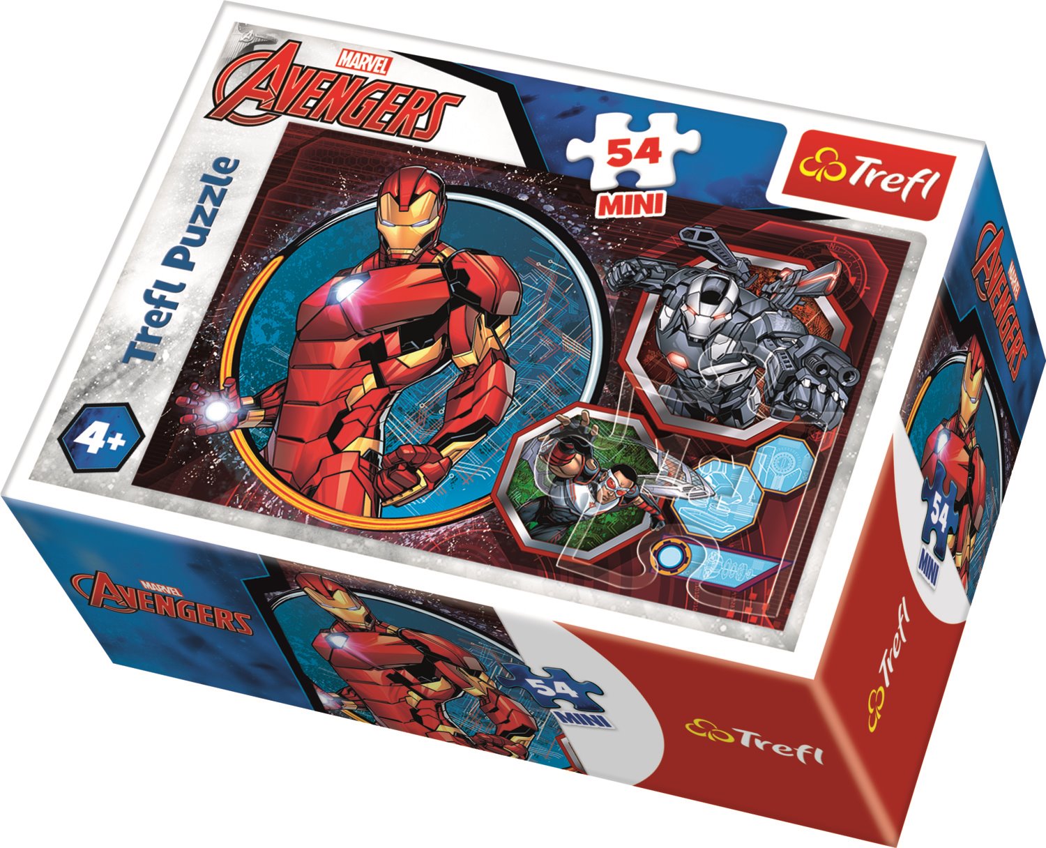 TREFL Puzzle Avengers 54 dílků Ironman