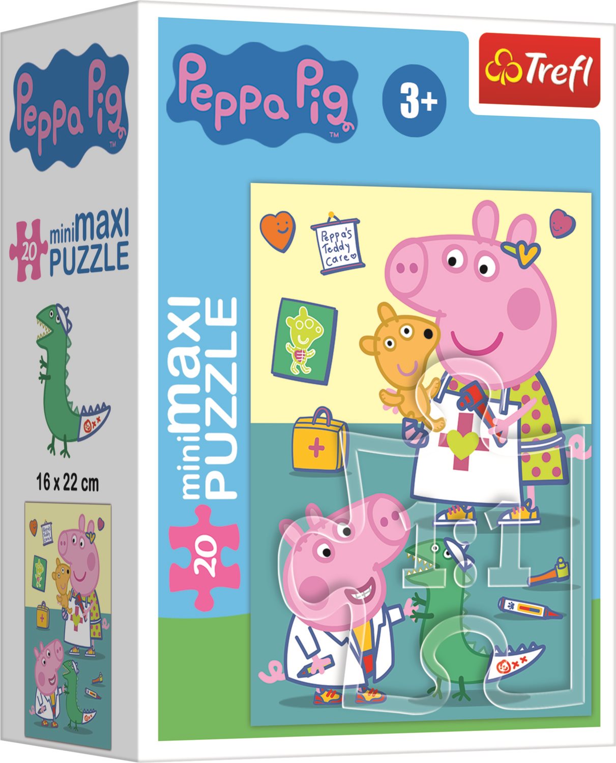 TREFL Prasátko Peppa 20 dílků Cvičení