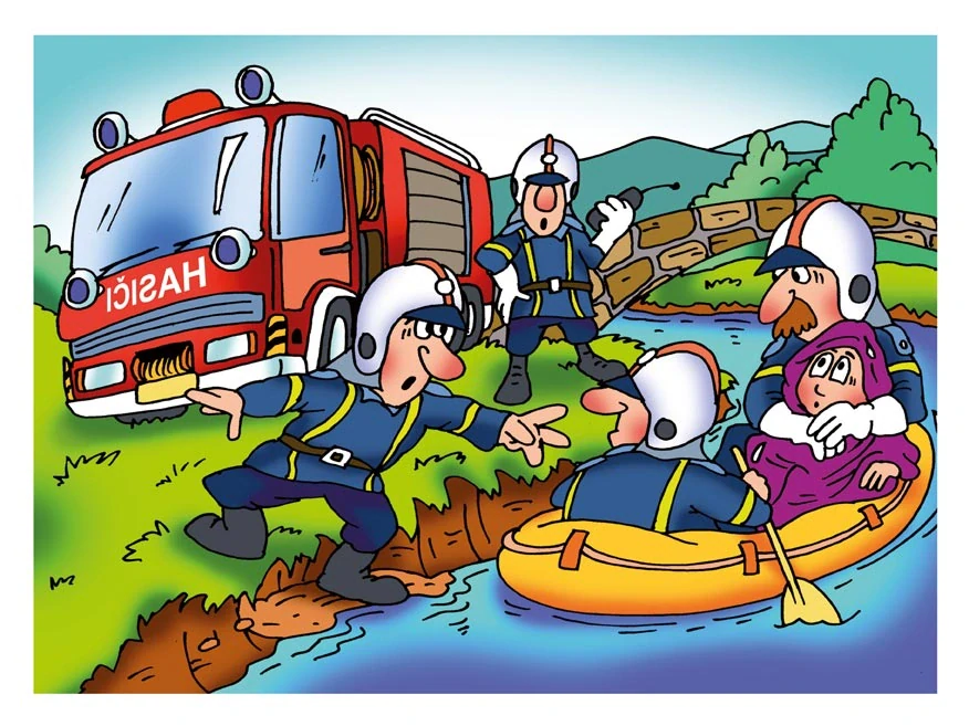 Omalovánky MFP Hasiči
