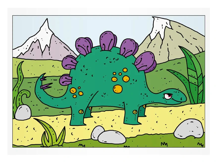 Omalovánky Dino