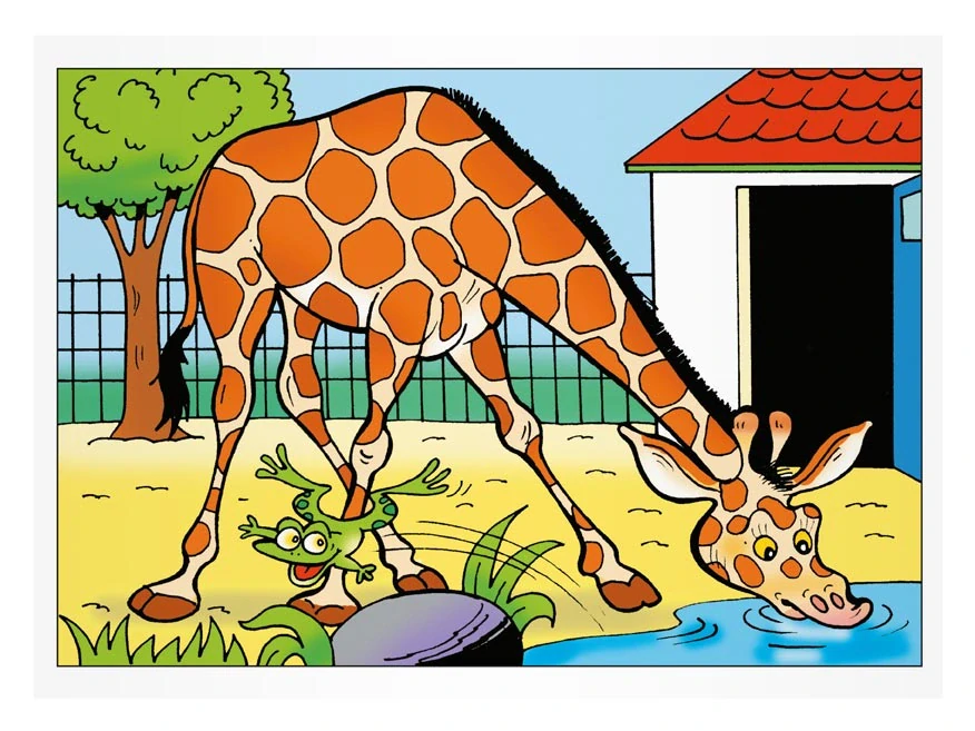 Omalovánky Návštěva v ZOO
