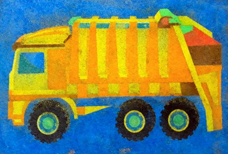 Šablona na pískování popeláři A5