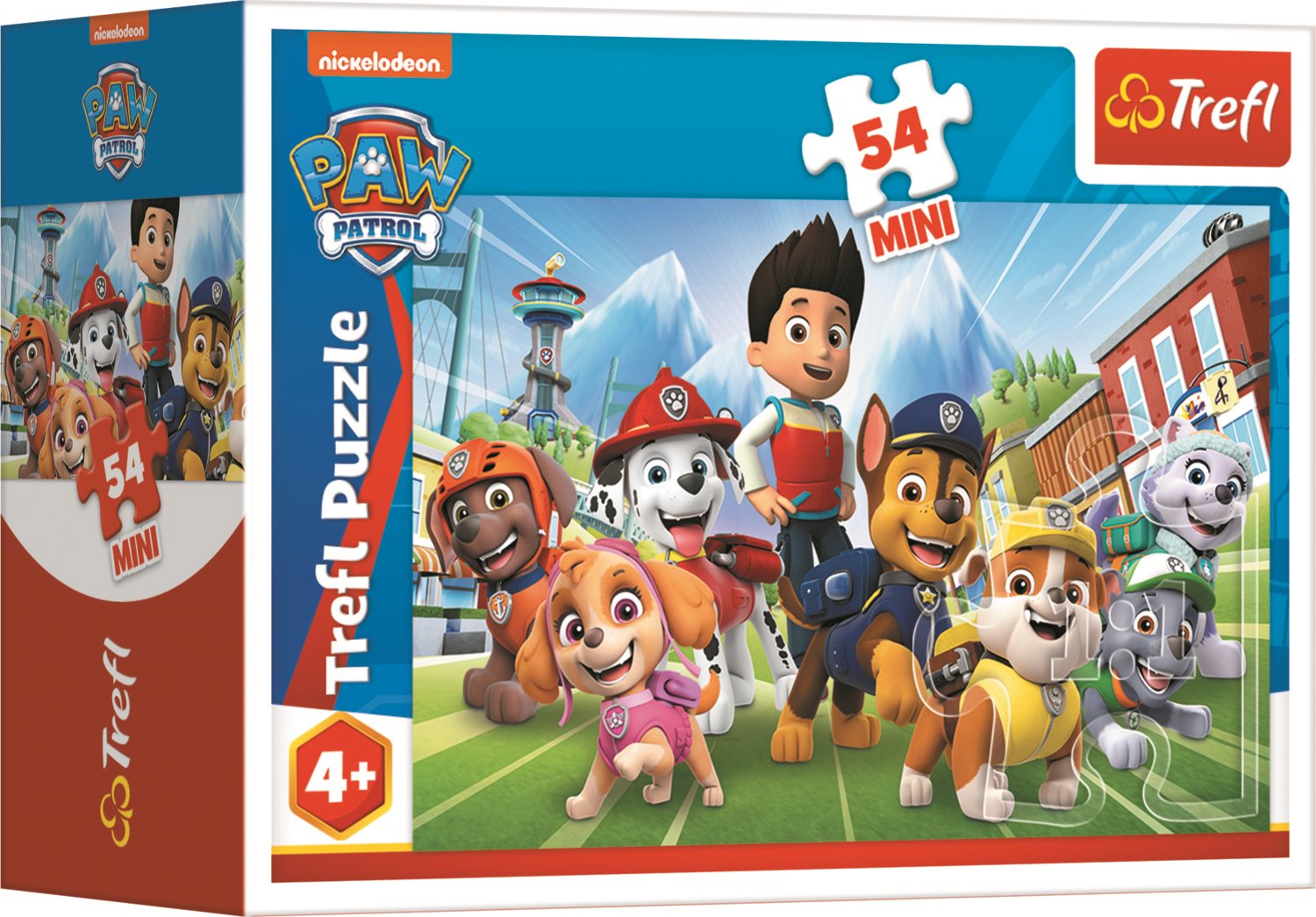 Puzzle Tlapková patrola 54 dílků