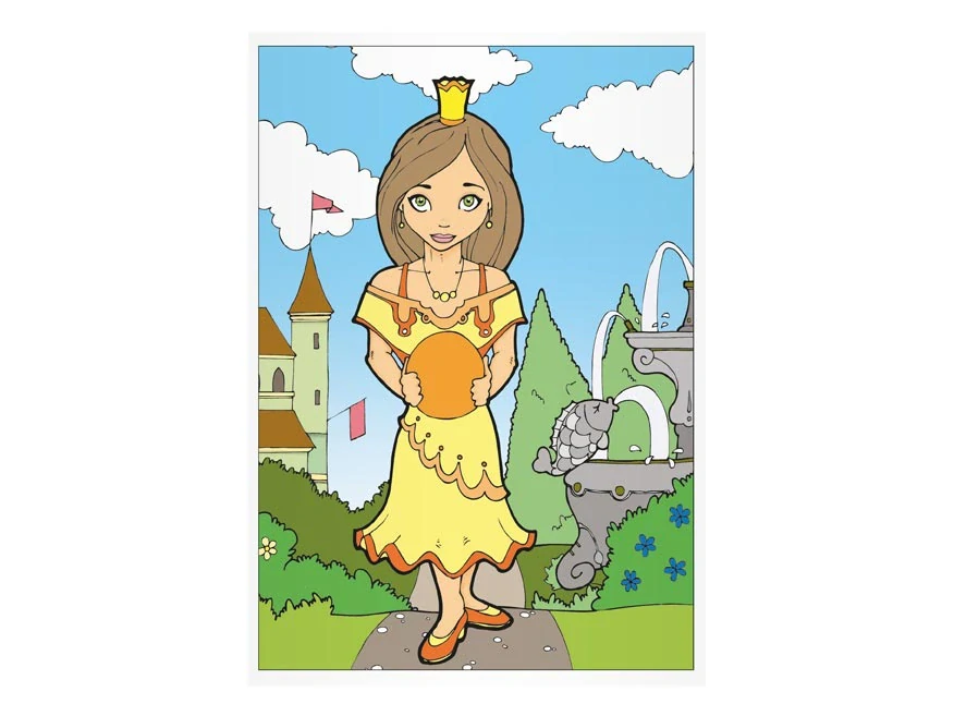 Omalovánky Princezny 2
