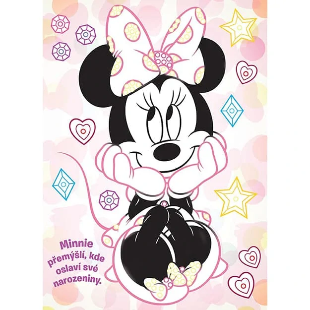 Omalovánky s kamínky Minnie Poškozené