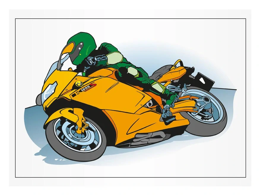MFP Omalovánky Motorky