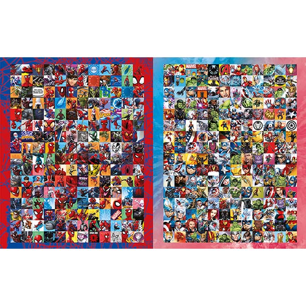 1000 samolepek s aktivitami Marvel Poškozené