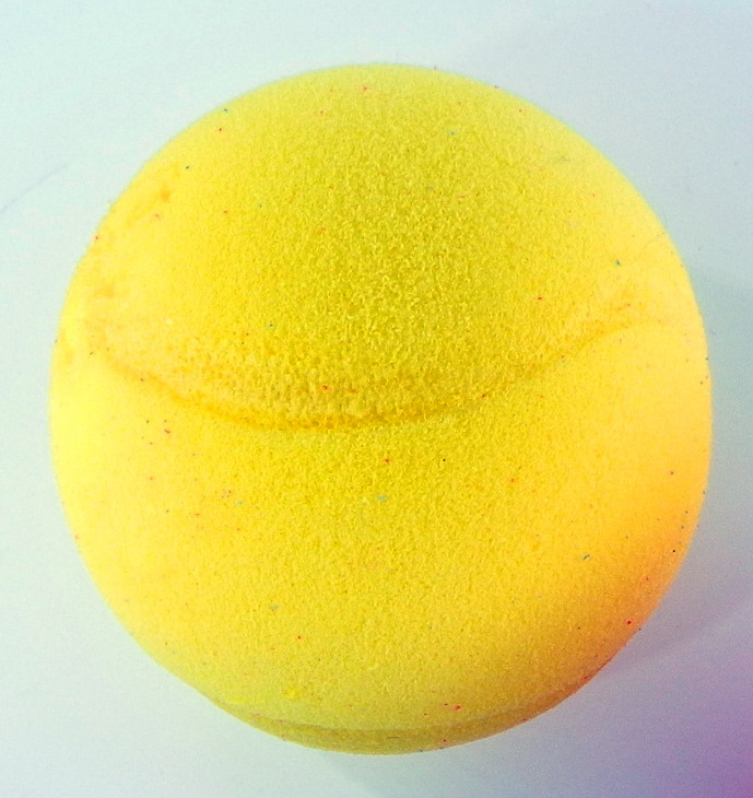 Soft míč na soft tenis pěnový průměr 7cm