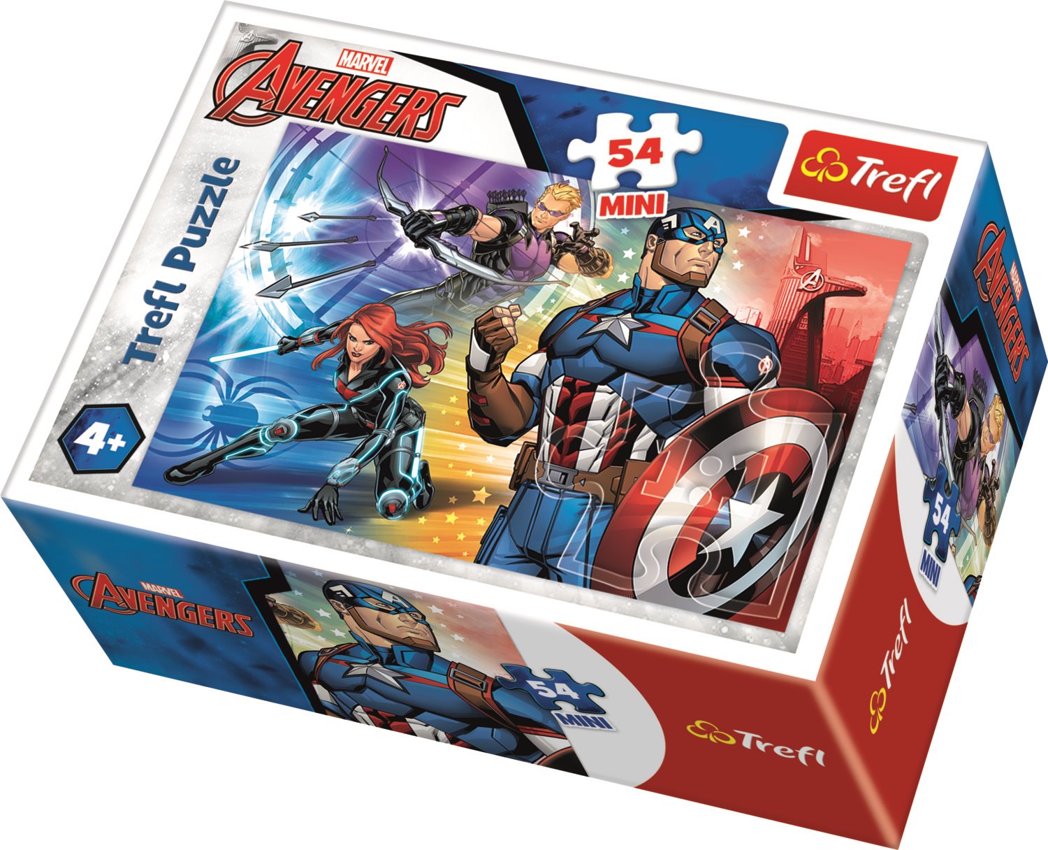 TREFL Puzzle Avengers 54 dílků Ironman
