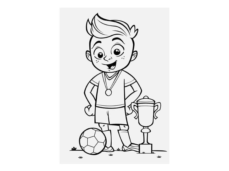 Omalovánky MFP Fotbal