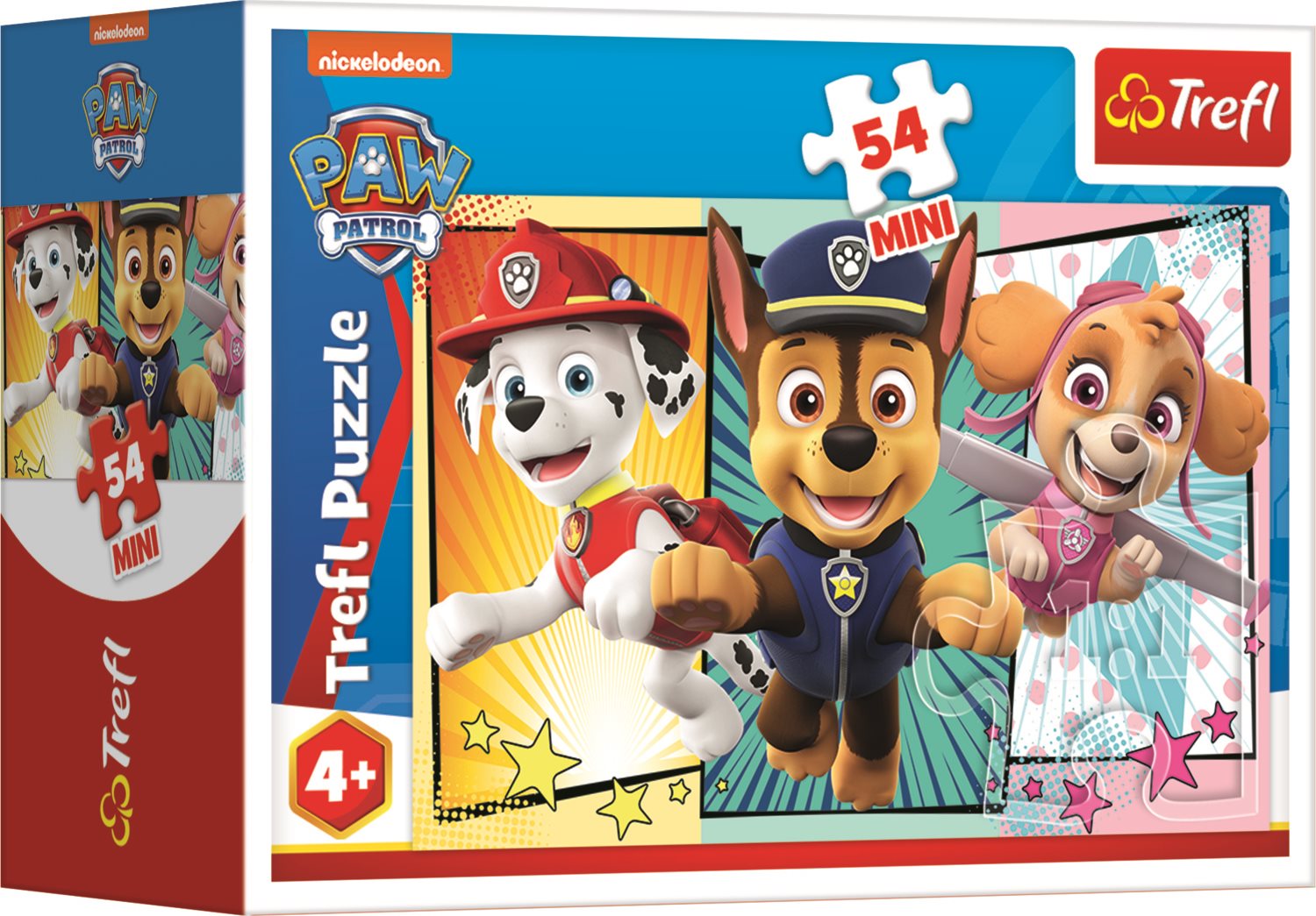 Puzzle Tlapková patrola 54 dílků