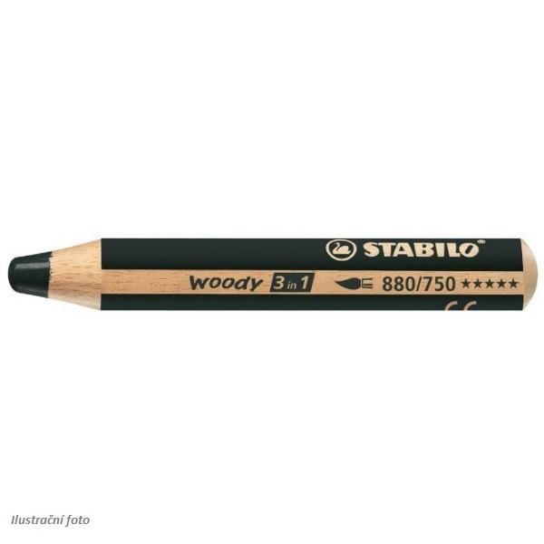 Stabilo woody pastelka 3v1 880/503