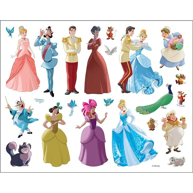 Lepím si znovu a znovu Disney princezny