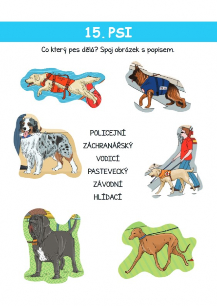 Zábava pro chytré děti - modrý sešit Poškozený