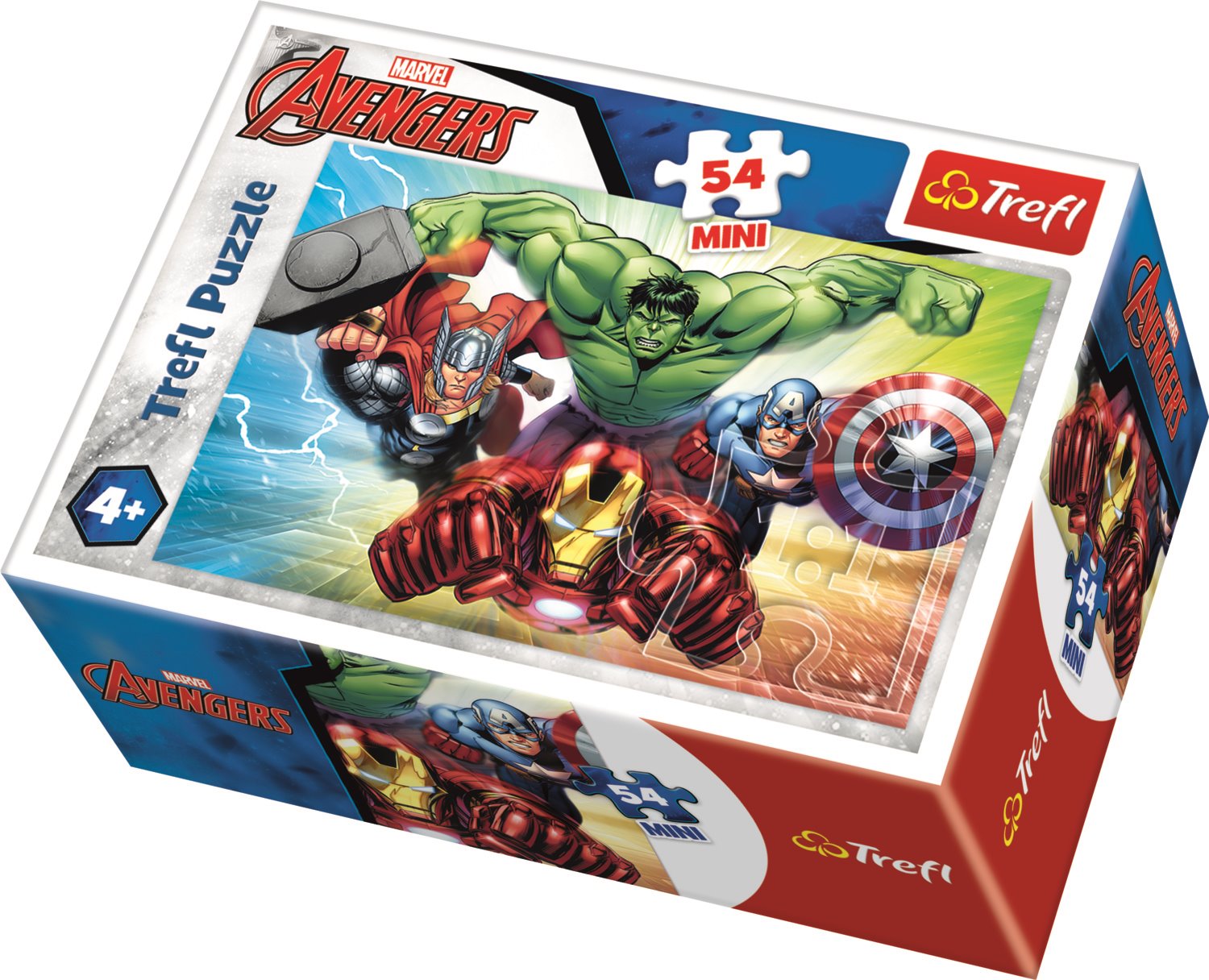 TREFL Puzzle Avengers 54 dílků Ironman