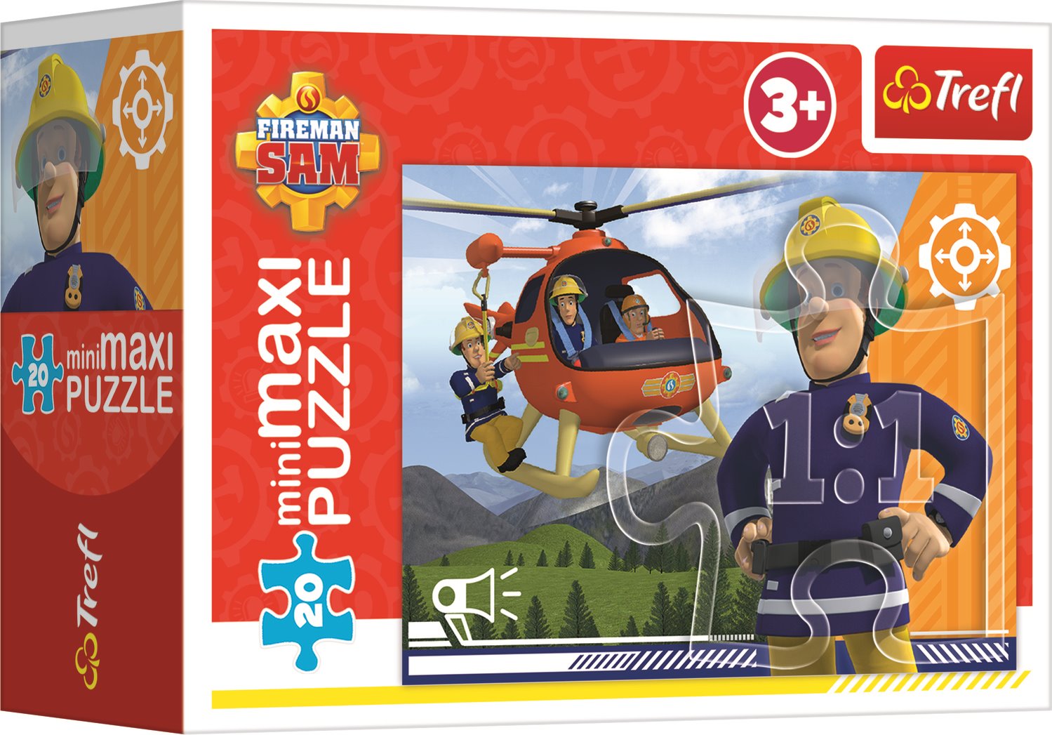 TREFL Puzzle Požárník Sam 20 dílků