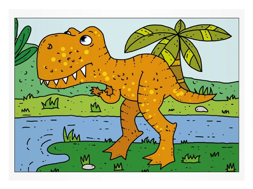 Omalovánky Dino