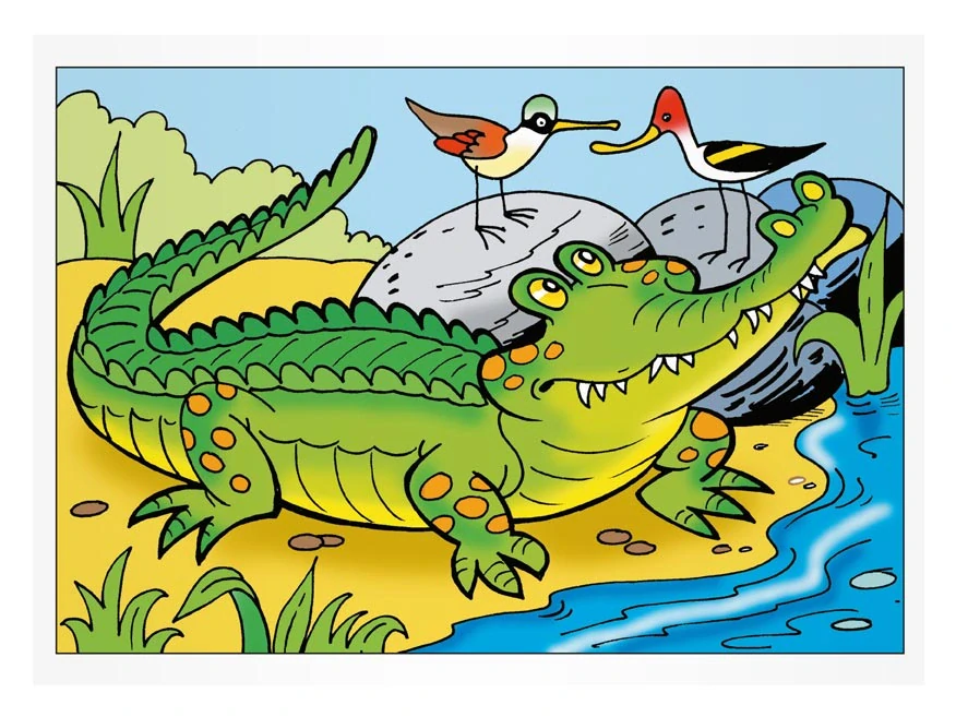 Omalovánky Návštěva v ZOO