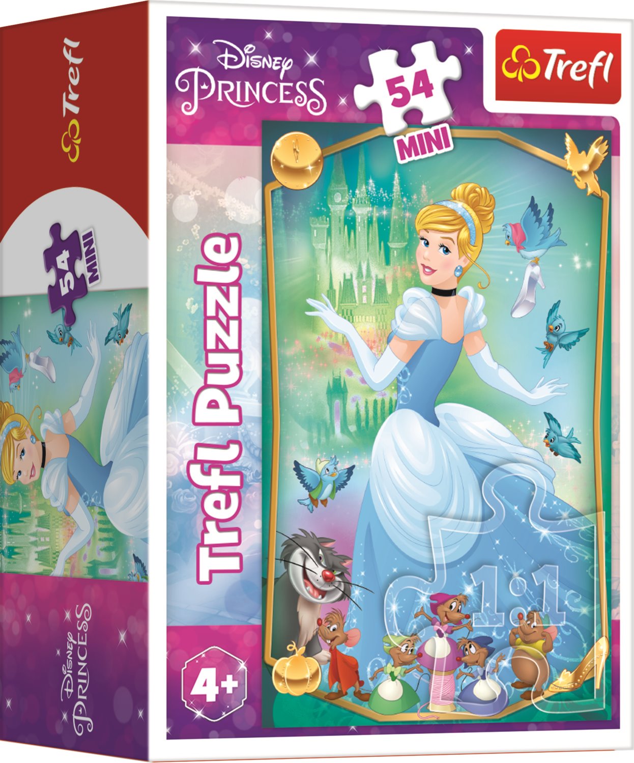 Puzzle Disney princezny 54 dílků Bella