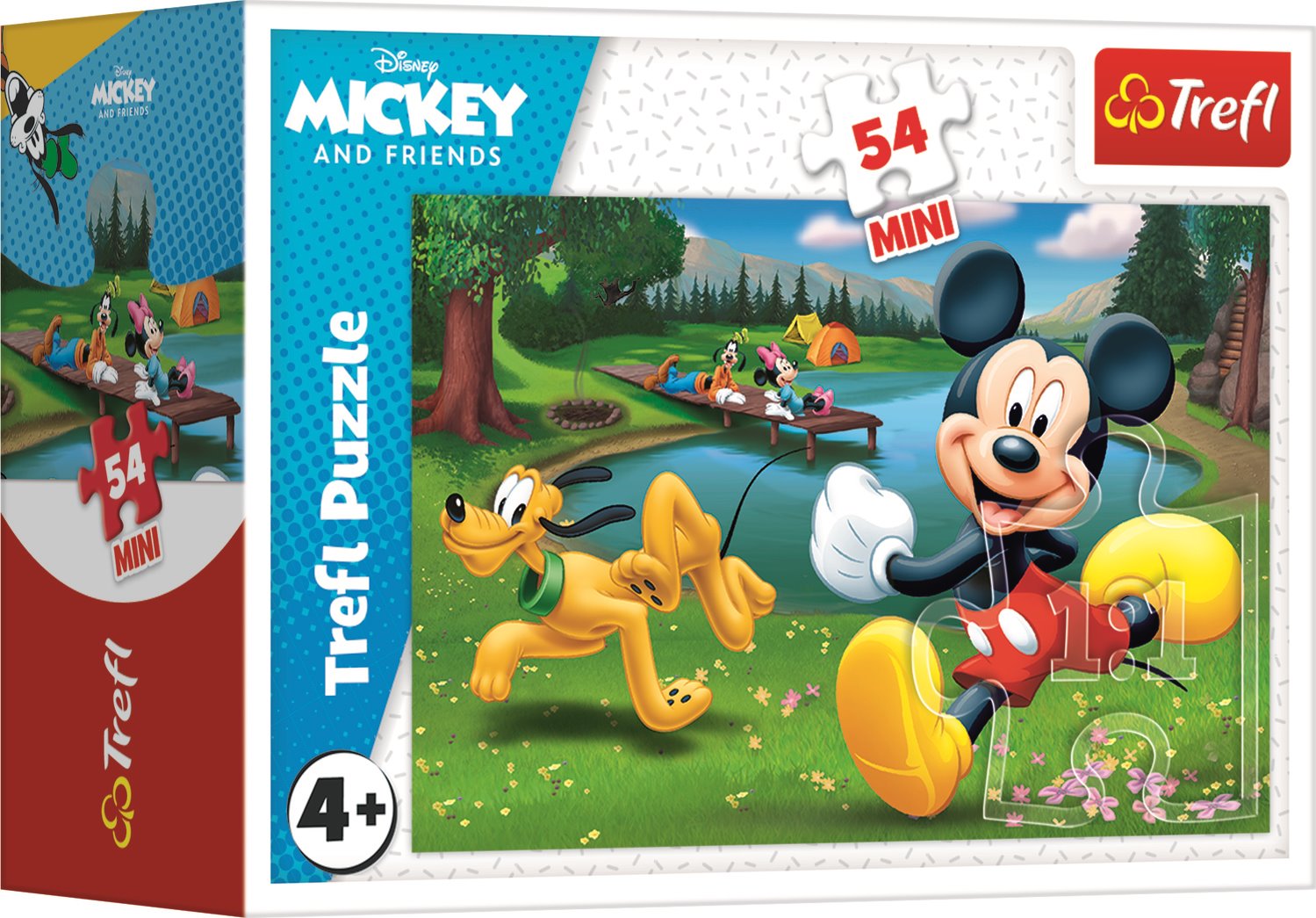 Puzzle Mickey Mouse 54 dílků U jezera