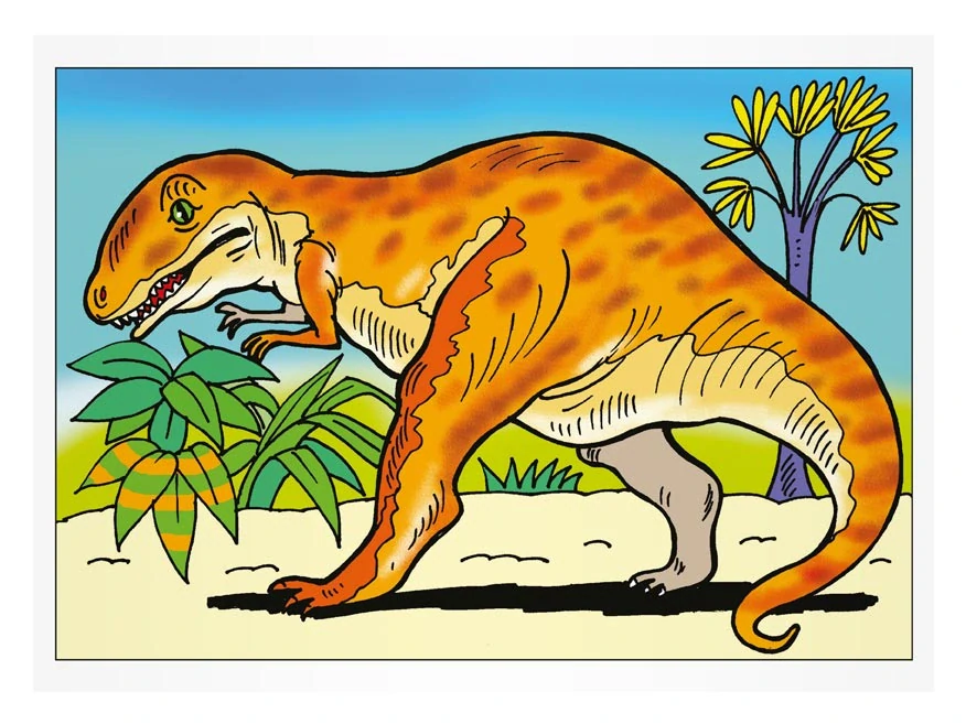Omalovánky MFP Dinosauři