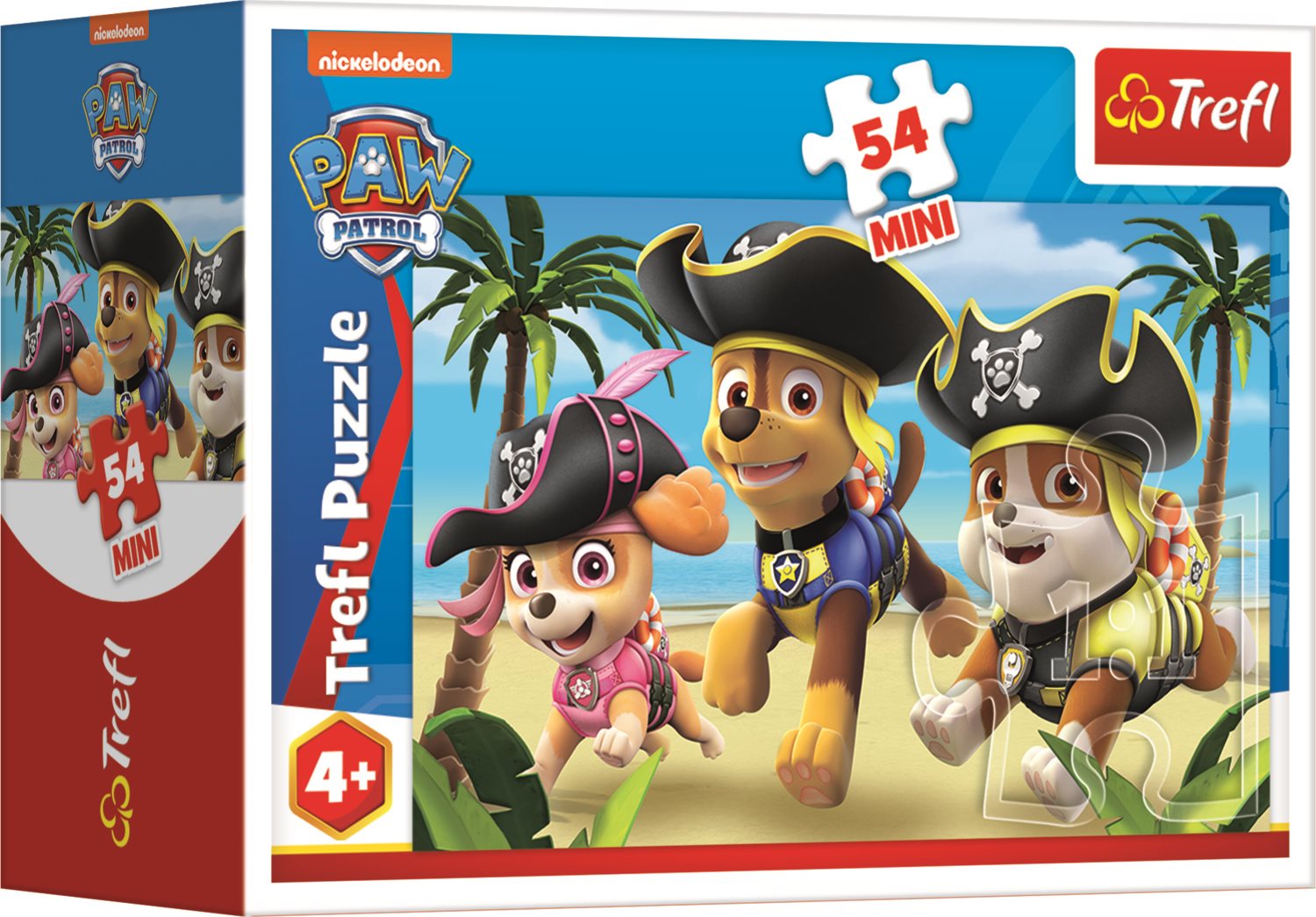 Puzzle Tlapková patrola 54 dílků