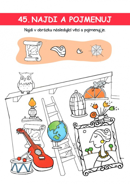 Zábava pro chytré děti - červený sešit Poškozený