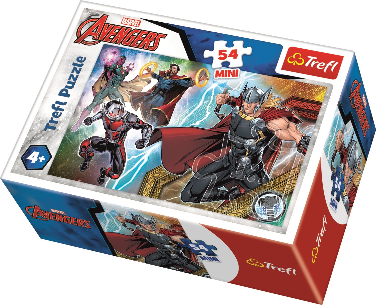 TREFL Puzzle Avengers 54 dílků Ironman