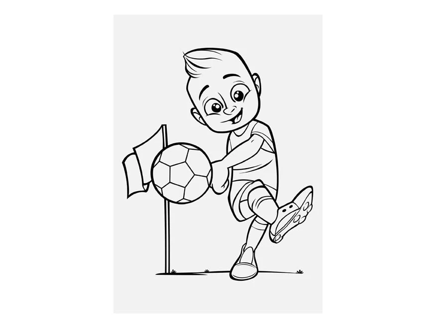 Omalovánky MFP Fotbal