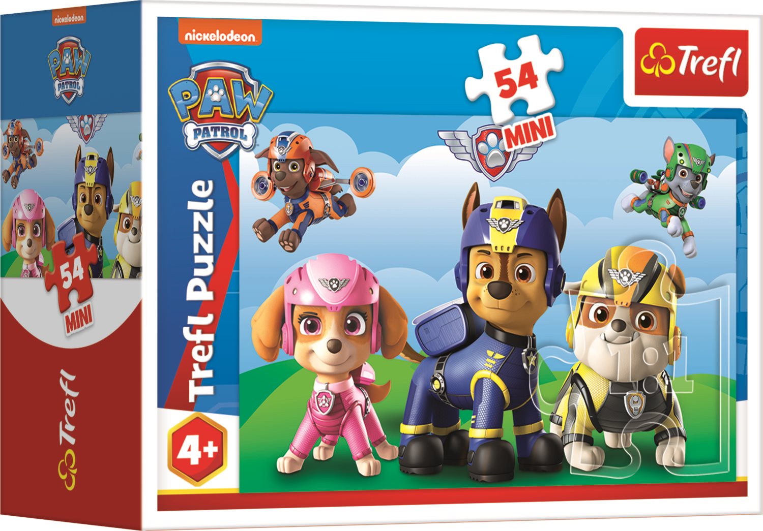 Puzzle Tlapková patrola 54 dílků