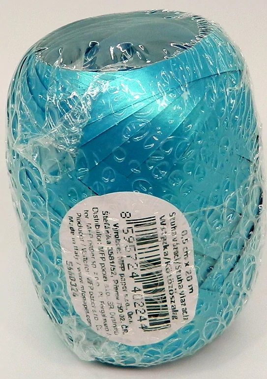 Stuha vázací metal mat 0,5cm/20m