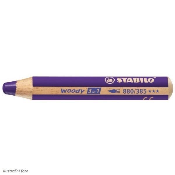 Stabilo woody pastelka 3v1 880/503