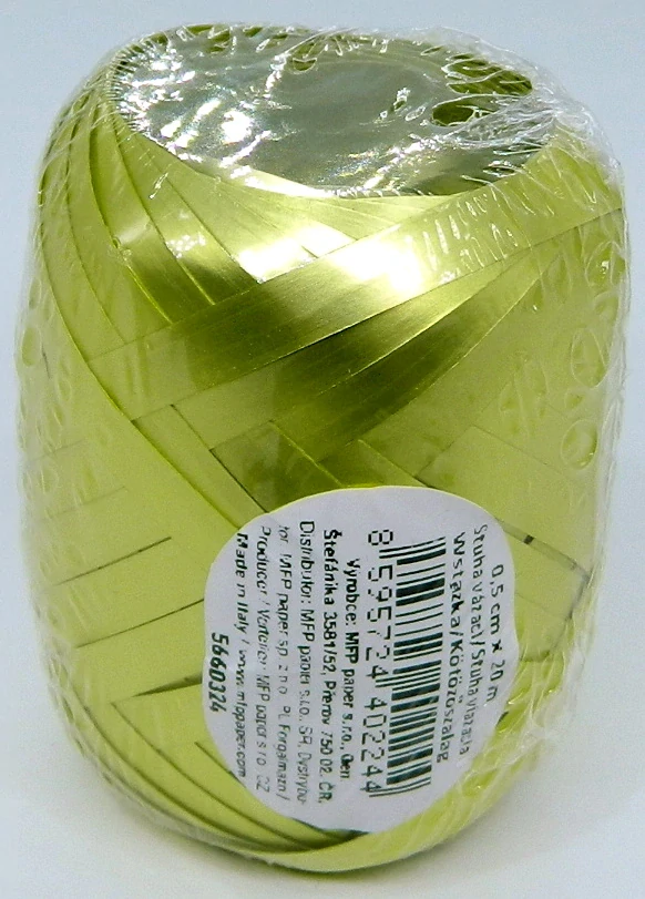 Stuha vázací metal mat 0,5cm/20m