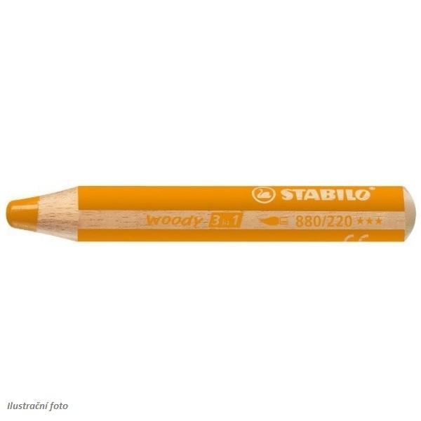 Stabilo woody pastelka 3v1 880/503