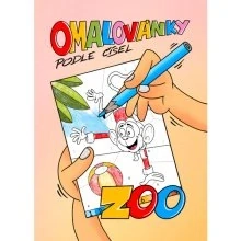 Omalovánky podle čísel Zoo A4