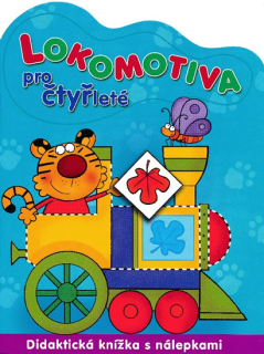 Lokomotiva pro čtyřleté  poškozené