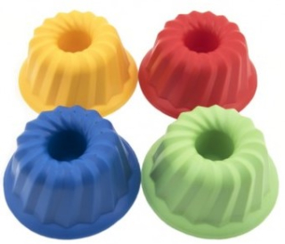 Formička Bábovka kulatá plast 12x7cm 