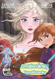 Omalovánky A5 Ledové království 2  Poškozené