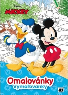 Omalovánky A4 Mickey 