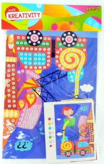 Kreativní set 17,5x29cm  Hasič